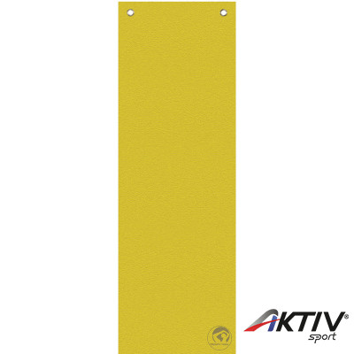 Jógaszőnyeg Trendy Professional 180x60x0,5 cm felakasztható sárga