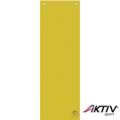 Jógaszőnyeg Trendy Professional 180x60x0,5 cm felakasztható sárga