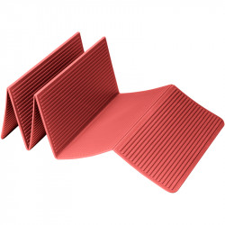 Összehajtható fitnesz szőnyeg 180x60x0,6 cm Trendy ProfiFoldMat piros