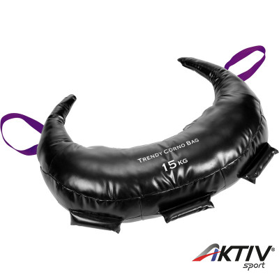 Súlyozott edzőzsák Trendy Corno 15 kg