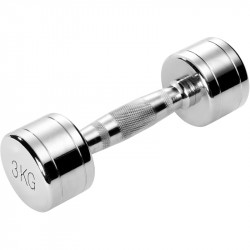 Krómozott kézisúlyzó 3 kg Trendy Fitness Trendy