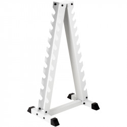 Súlyzótartó állvány Trendy Pyramide fehér Fitness Trendy