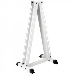 Súlyzótartó állvány Trendy Pyramide fehér Fitness Trendy