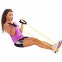 Trendy gumikötél műanyag fogantyúval extra erős kék