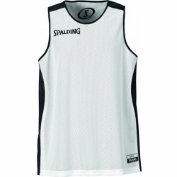 Spalding Essential kifordítható kosaras mez M, fekete/szürke Kosárlabda mez Spalding