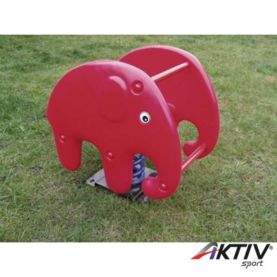 Rugós játék, elefánt