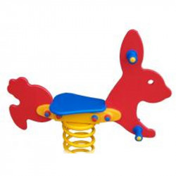 Rugós játék, nyuszi Játszótéri eszközök