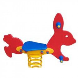 Rugós játék, nyuszi Játszótéri eszközök