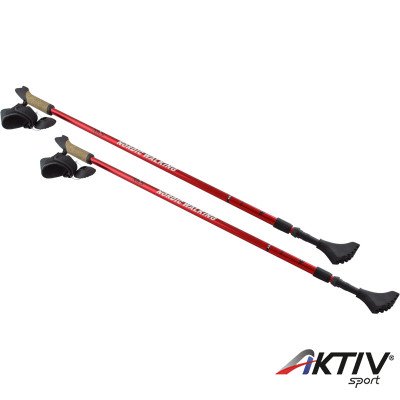 Nordic Walking túrabot piros