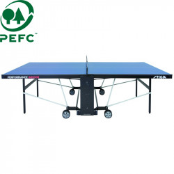 Stiga ping-pong asztal Performance beltéri, kék, hálóval és hálótartóval