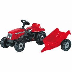 Pedálos traktor utánfutóval Rolly Kid Massey Ferguson Massey Ferguson Pedálos járművek Rolly Toys