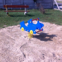 Rugós játék, autó