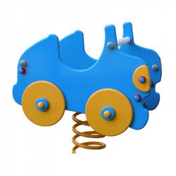 Rugós játék, autó Játszótéri eszközök