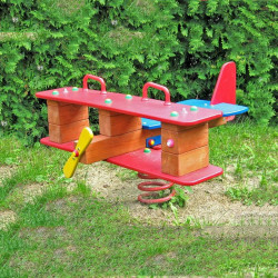 Rugós játék, repülő Játszótéri eszközök