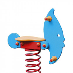 Rugós játék, halacska Játszótéri eszközök