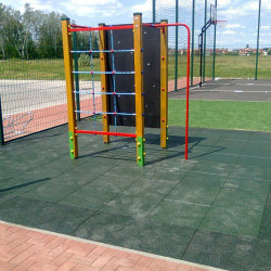 Kocka mászóka tűzoltórúddal Játszótéri eszközök