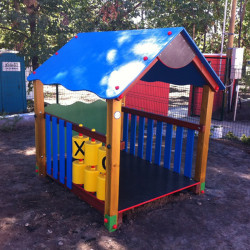 Babaház amőba játékkal Játszótéri eszközök