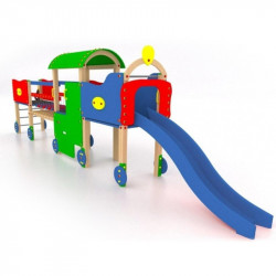 Kéttornyú vár II. Train