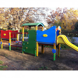 Kéttornyú vár II. Train