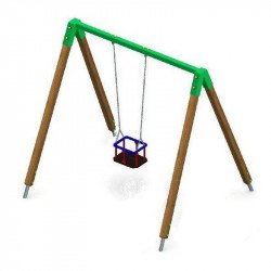 Együléses lengőhinta, gyerekhintával Játék