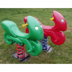 Motor rugós játék LDPE RU-1000/LM Játszótéri eszközök