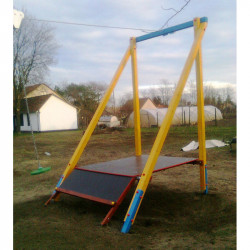Drótkötélpálya Játszótéri eszközök