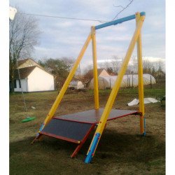 Drótkötélpálya Játszótéri eszközök
