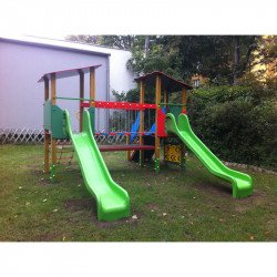 Kéttornyú vár II. Mini-Gemini Játszótéri eszközök