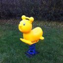 Rugós játék LDPE Méhecske