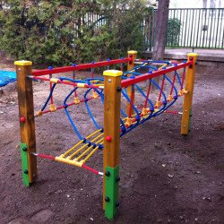 Kötélalagút Játszótéri eszközök