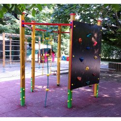 Hatszögletű mászóka Játszótéri eszközök