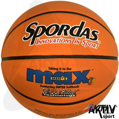 Spordas Max kosárlabda Méret:5 narancs