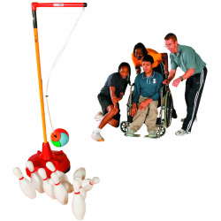 Spordas lengőteke kiegészítő labda, kötél, kar, 10 db bábú Sportszer Megaform