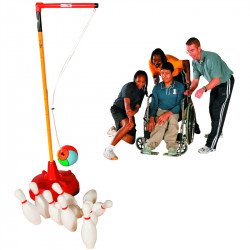 Spordas lengőteke kiegészítő labda, kötél, kar, 10 db bábú Sportszer Megaform