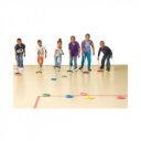 Dákó szett csúszókarikához 6 db