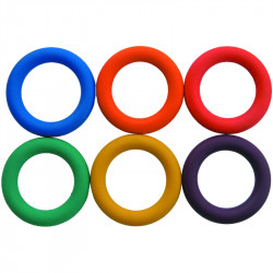 Csúszókarika, 6 db Sportszer Megaform