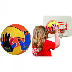 Kezek a labdán kosárlabda méret:5 Sportszer Megaform