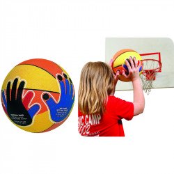 Kezek a labdán kosárlabda méret:5 Sportszer Megaform