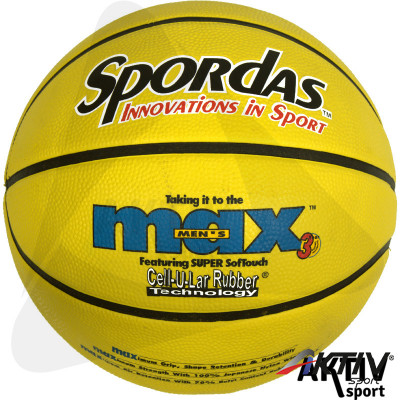 Spordas Max Color kosárlabda, 5-ös sárga