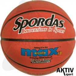 Spordas Max Color kosárlabda, 7-es piros Sportszer Megaform