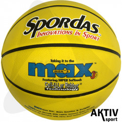 Spordas Max Color kosárlabda, 7-es sárga Sportszer Megaform