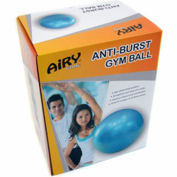 Durranásmentes labda, 75 cm, kék Fitness Nantong