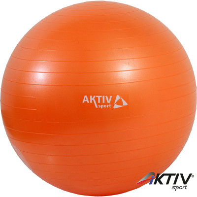 Durranásmentes labda Aktivsport 55 cm narancs
