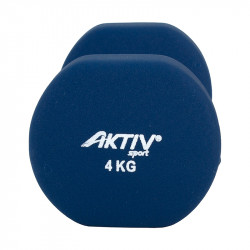 Súlyzó neoprén Aktivsport 4 kg kék