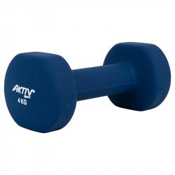 Súlyzó neoprén Aktivsport 4 kg kék BLACK WEEK Aktivsport