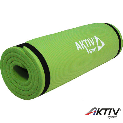 Fitnesz szőnyeg Aktivsport zöld 183x61x1,5 cm