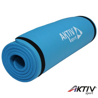 Fitnesz szőnyeg Aktivsport kék