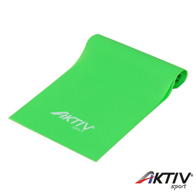 Fitnesz szalag Aktivsport zöld közepes