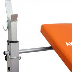 Aktivsport Fekvenyomópad lábgéppel, tárogatóval