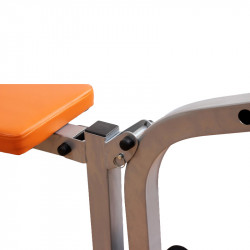 Aktivsport Fekvenyomópad lábgéppel, tárogatóval